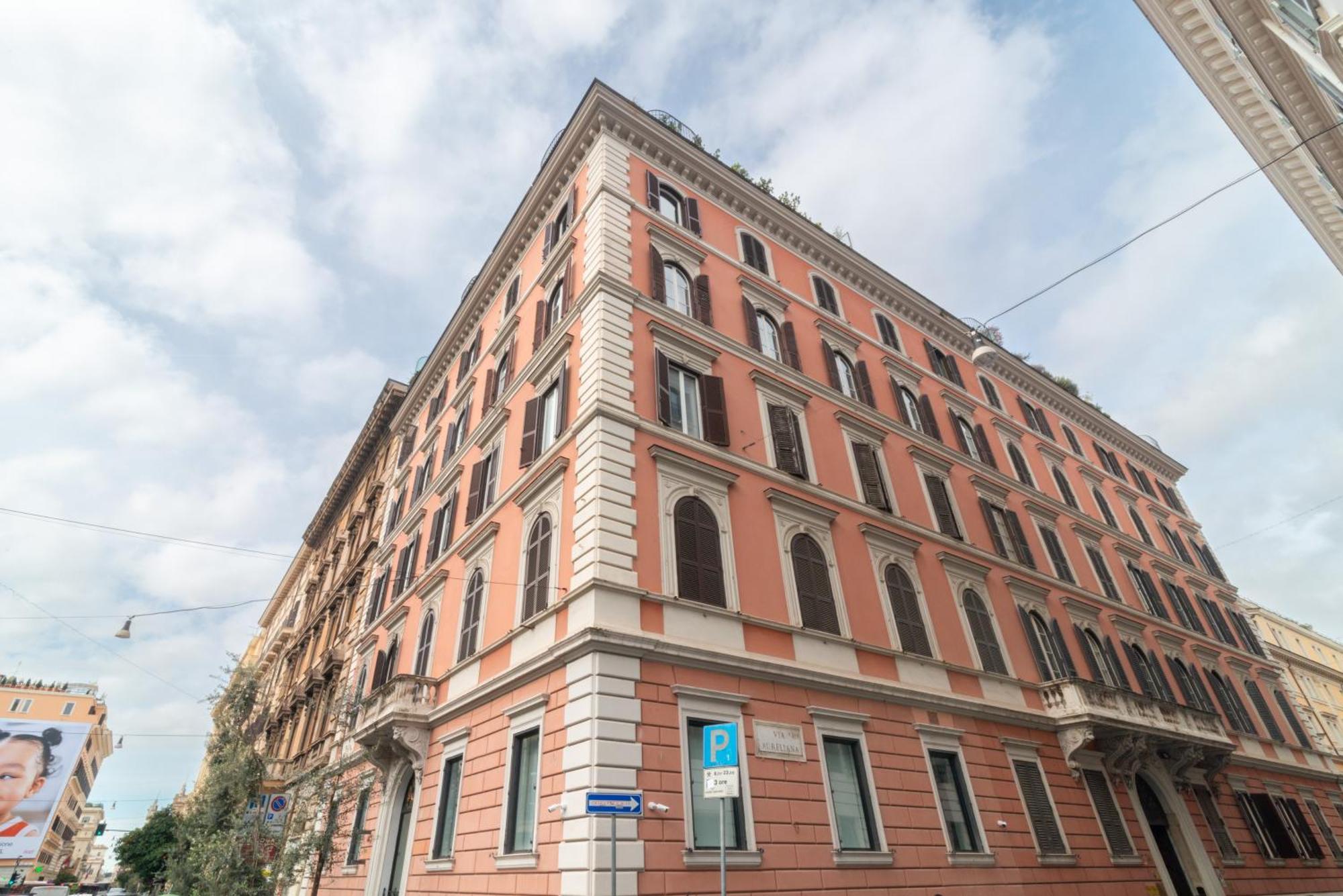 רומא Aureliana Luxury Apartment מראה חיצוני תמונה